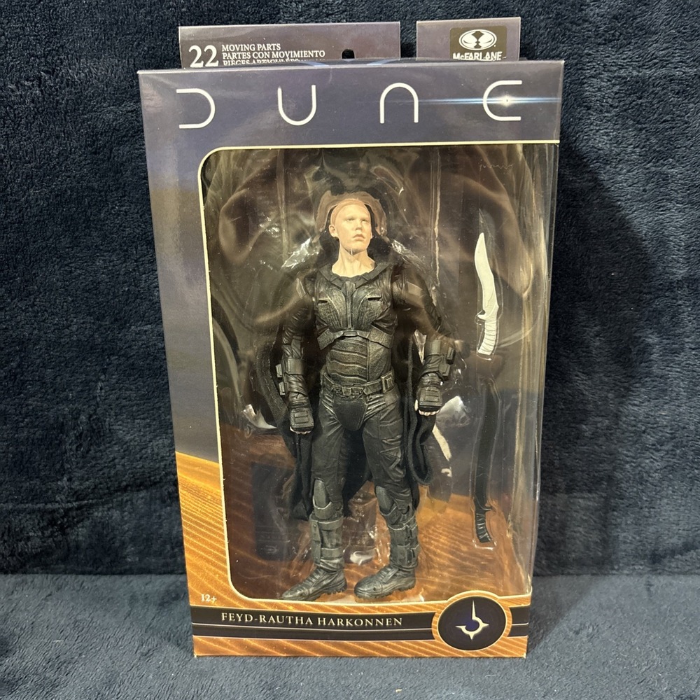 McFarlane Toys Dune Part Two Feyd-Rautha Harkonnen 7" Figure Open Box